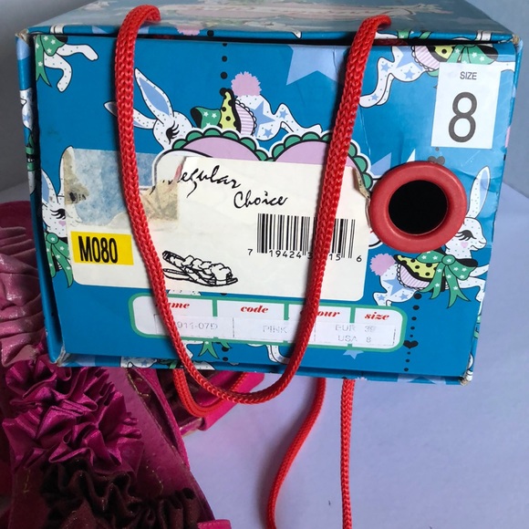 Irregular Choice Ruched Ribbon Flats - Picture 7 of 8